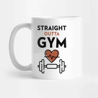 Straight Outta Gym Mug